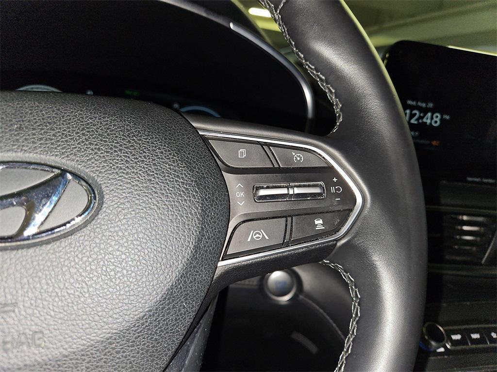 used 2021 Hyundai Santa Fe car, priced at $23,399