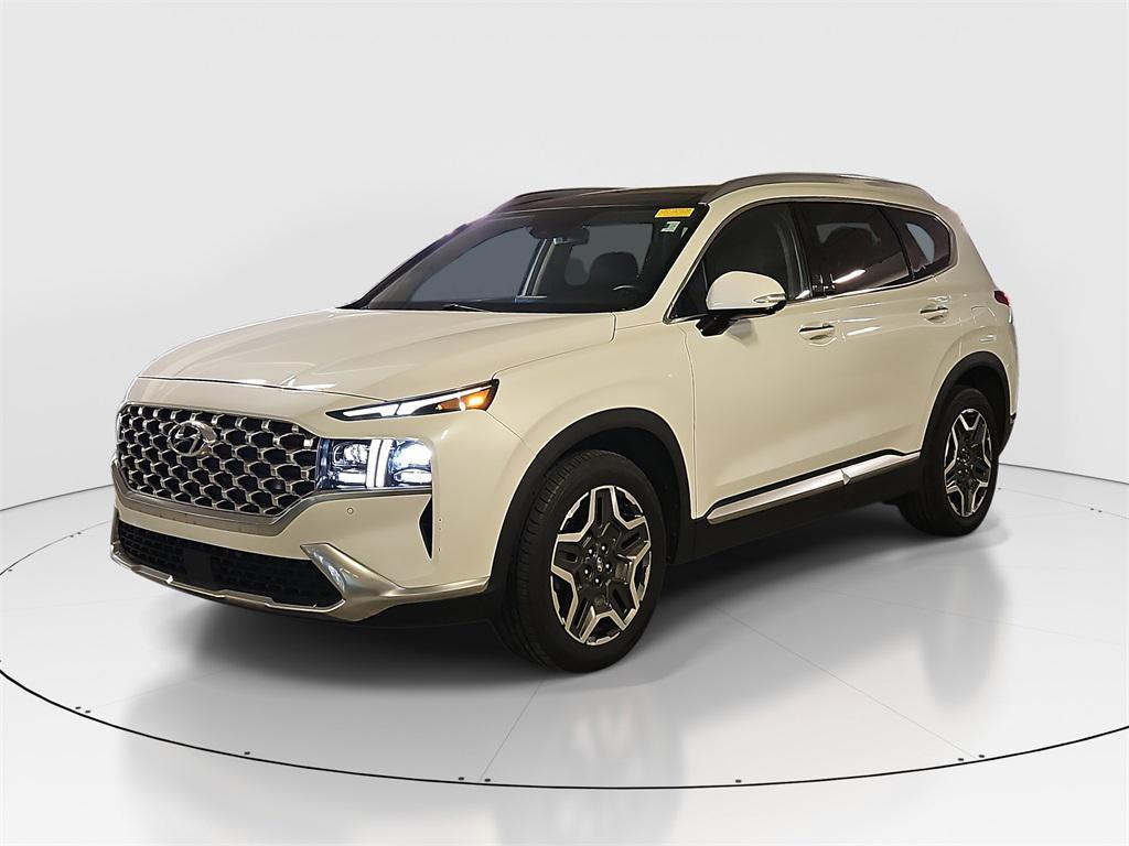used 2021 Hyundai Santa Fe car, priced at $23,399