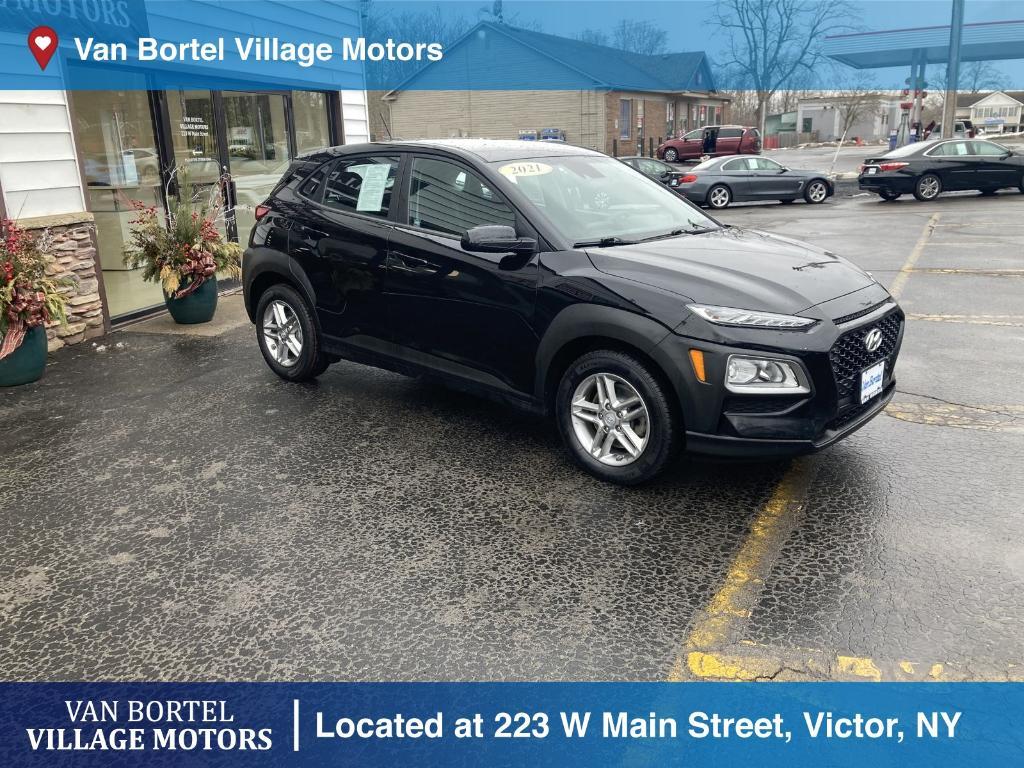 used 2021 Hyundai Kona car, priced at $15,500