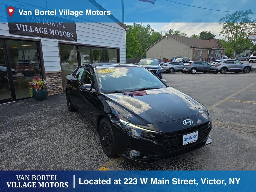used 2022 Hyundai Elantra car, priced at $19,700