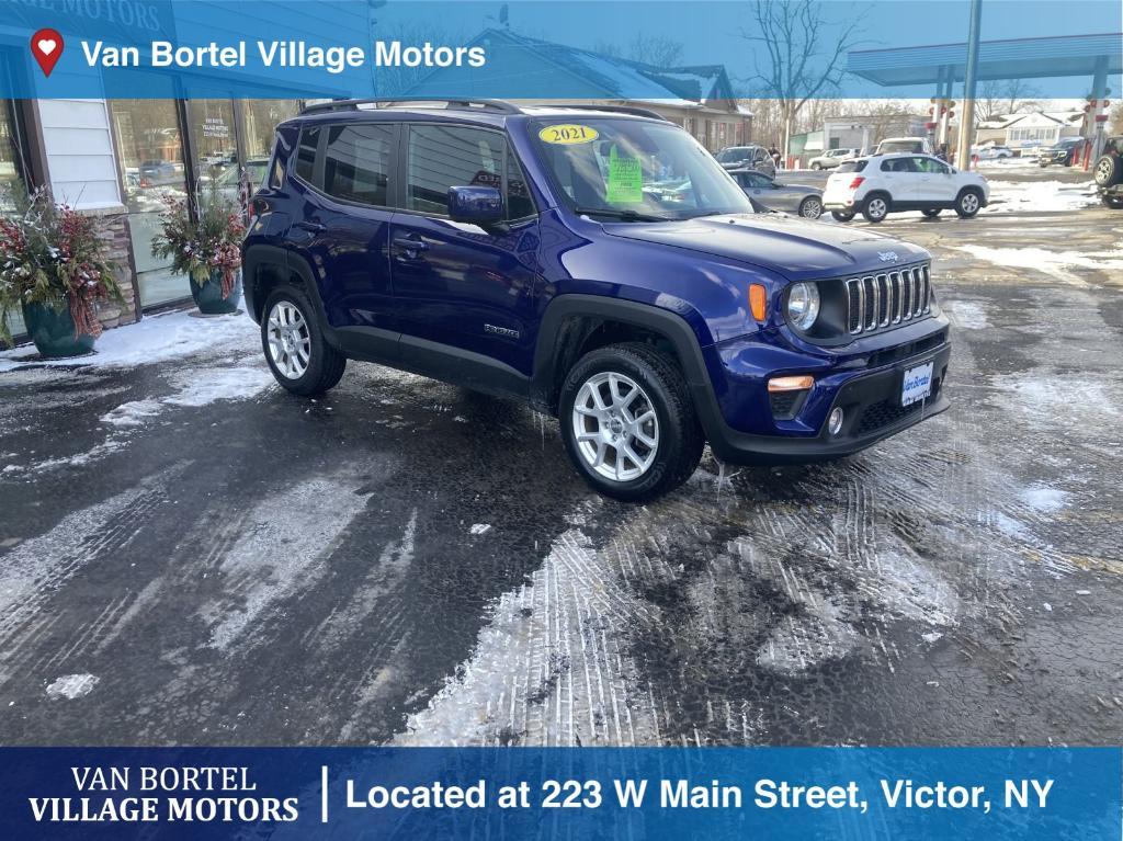 used 2021 Jeep Renegade car, priced at $18,500