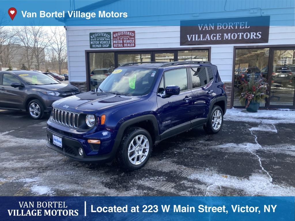 used 2021 Jeep Renegade car, priced at $18,500