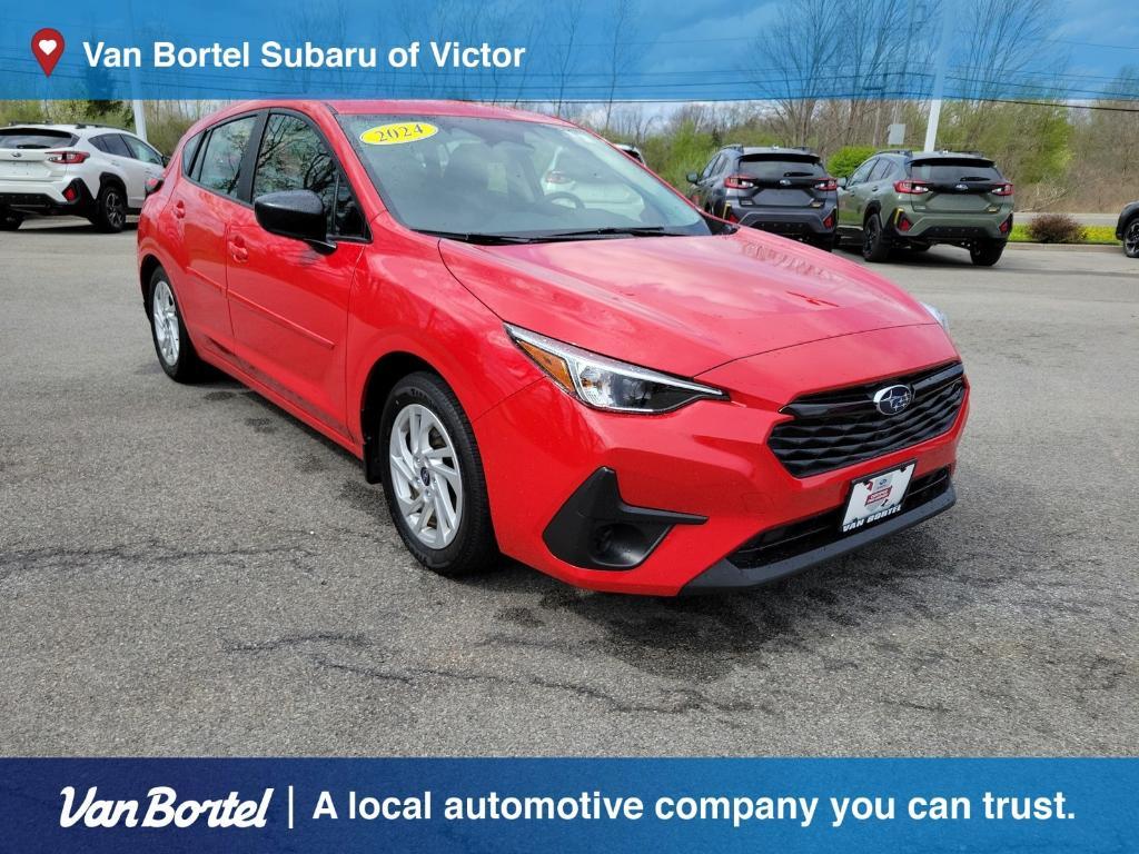 used 2024 Subaru Impreza car, priced at $24,300