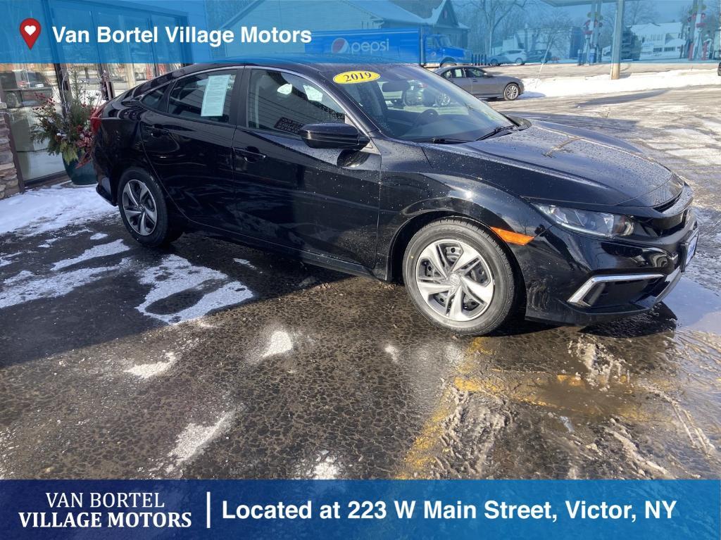 used 2019 Honda Civic car, priced at $18,500