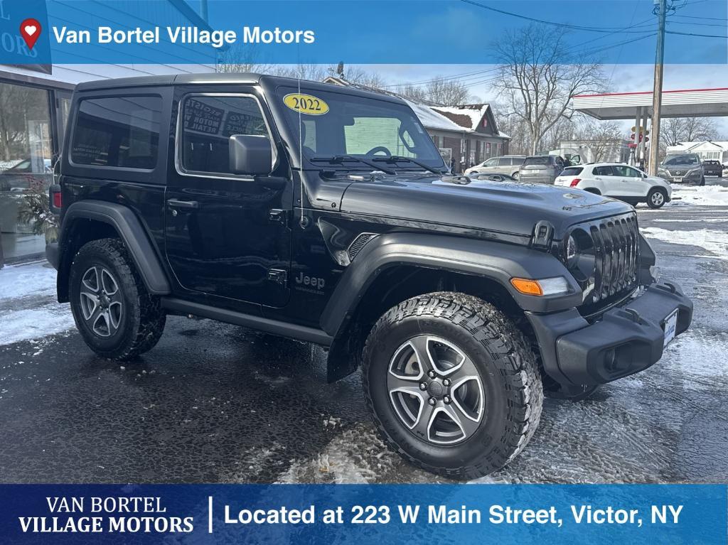 used 2022 Jeep Wrangler car, priced at $29,900