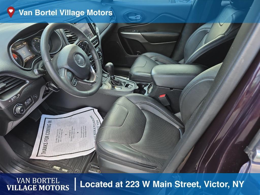 used 2021 Jeep Cherokee car, priced at $22,495