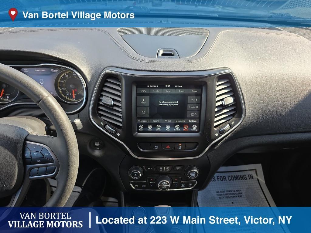 used 2021 Jeep Cherokee car, priced at $22,495