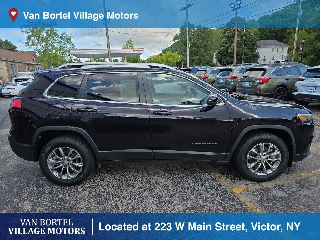 used 2021 Jeep Cherokee car, priced at $22,495