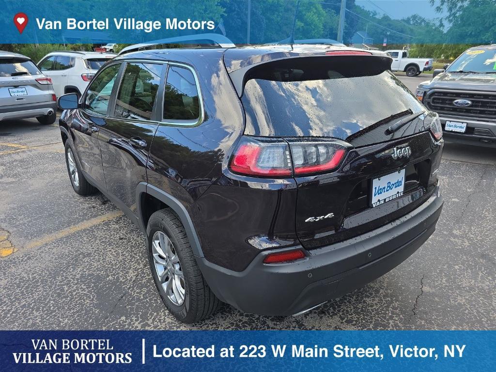used 2021 Jeep Cherokee car, priced at $22,495