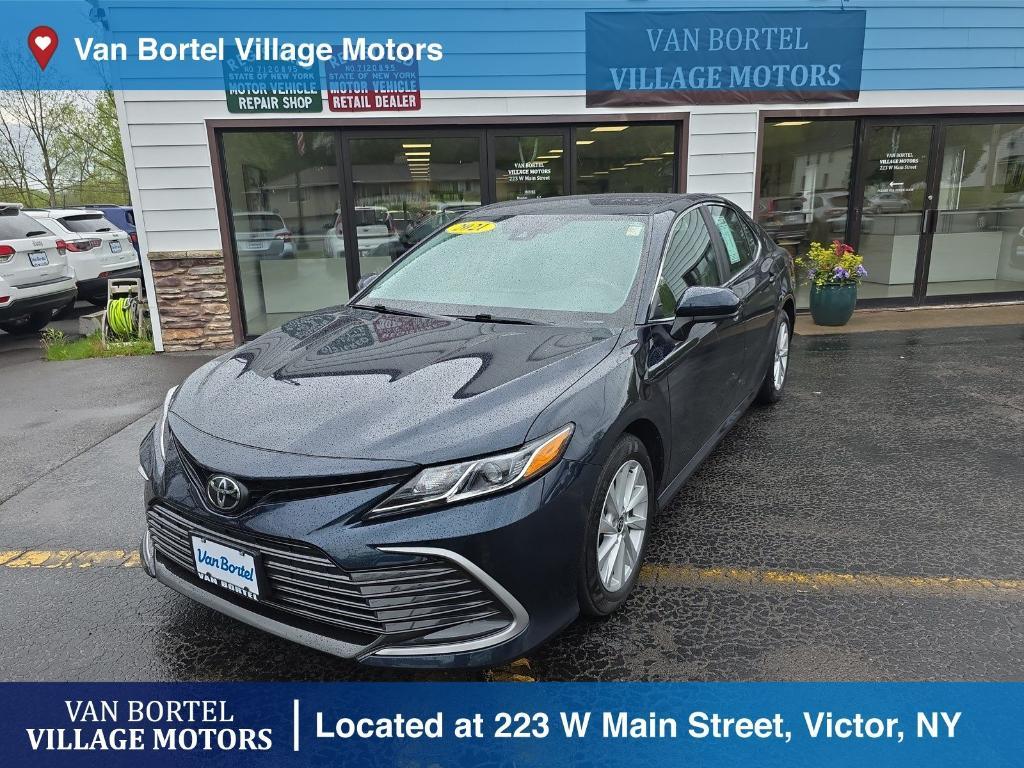 used 2021 Toyota Camry car, priced at $22,900