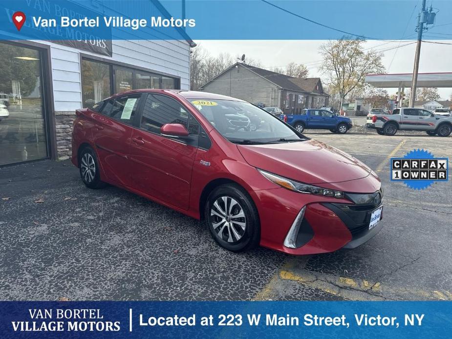 used 2021 Toyota Prius Prime car, priced at $24,500