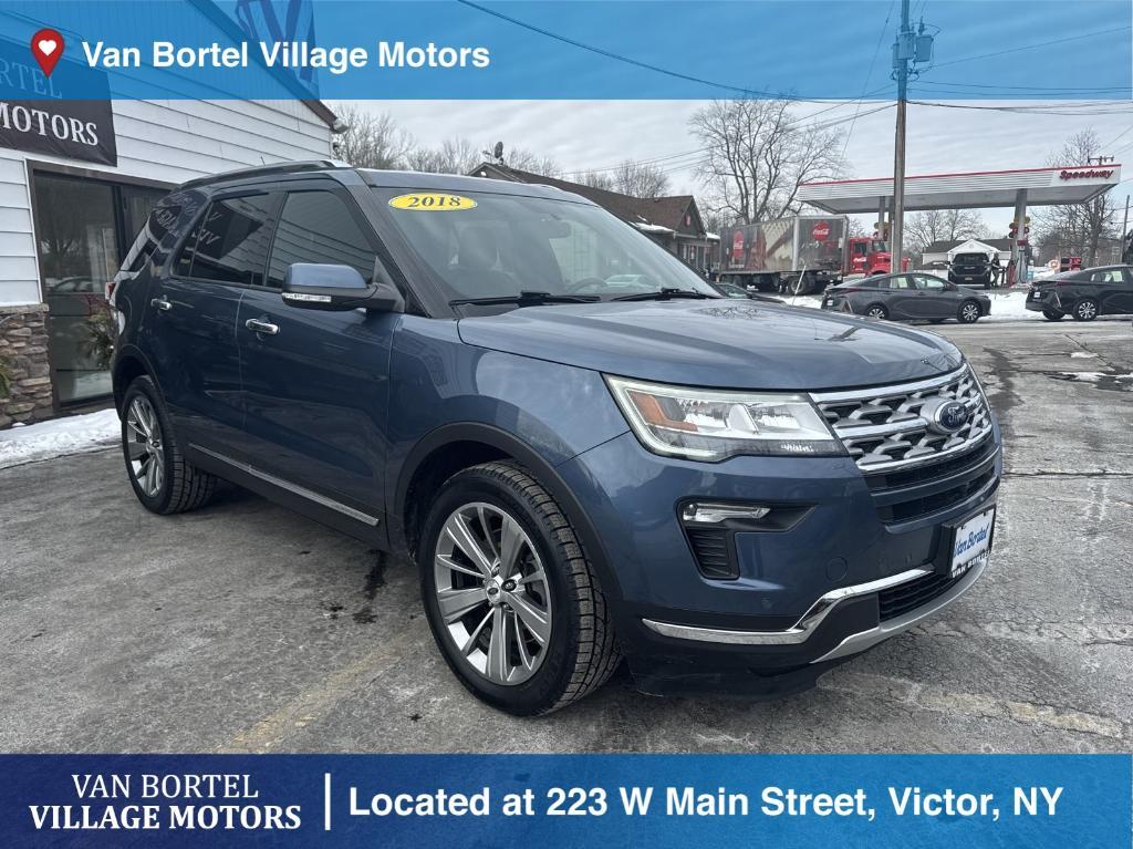 used 2018 Ford Explorer car, priced at $18,900