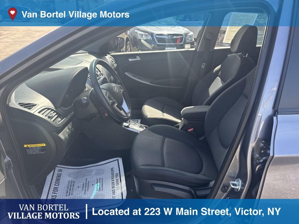 used 2015 Hyundai Accent car, priced at $11,900