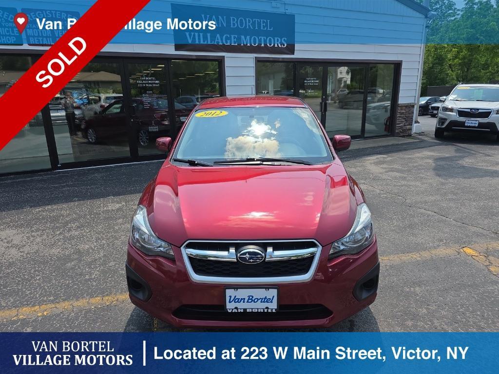 used 2012 Subaru Impreza car, priced at $12,500