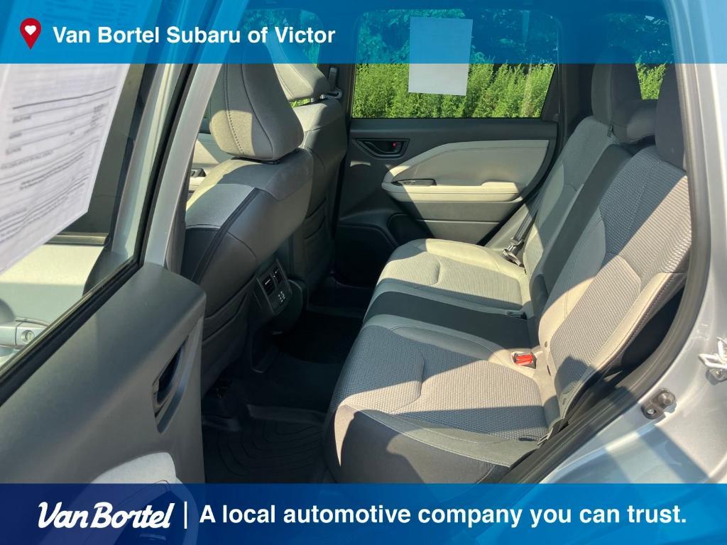 used 2025 Subaru Forester car, priced at $33,400