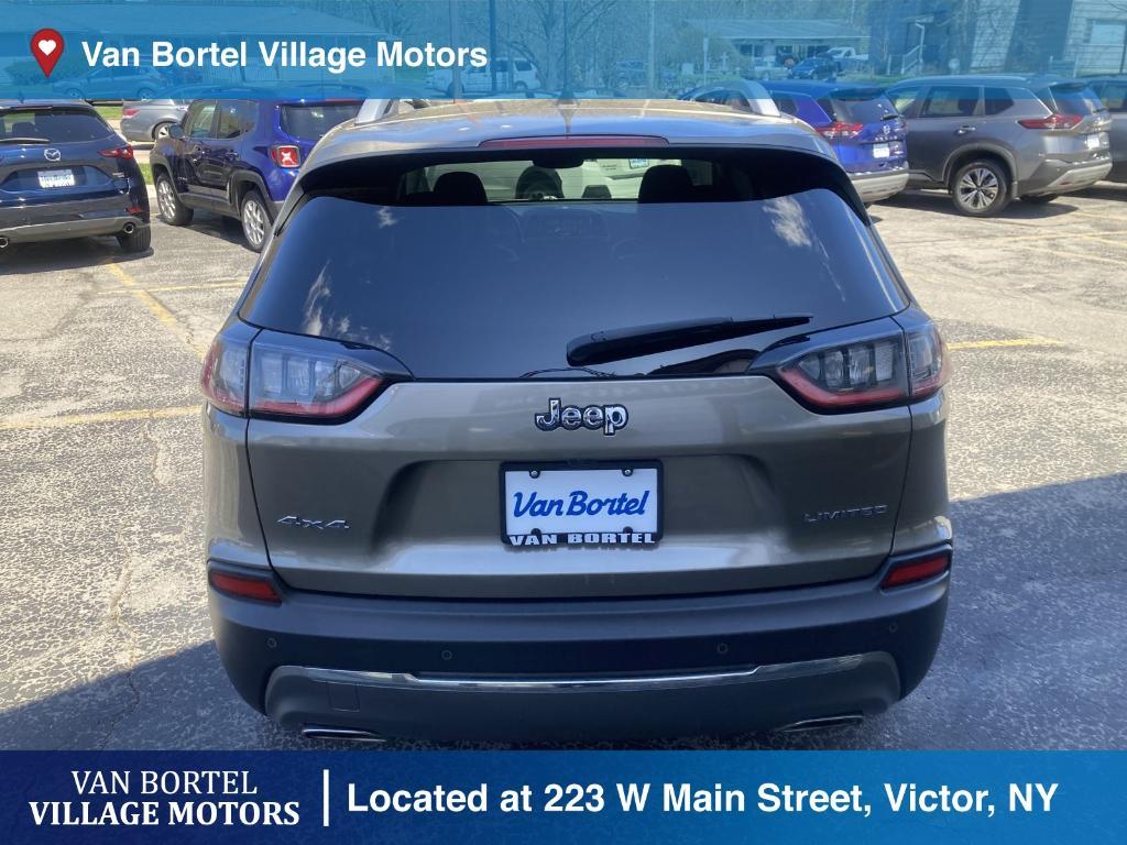 used 2019 Jeep Cherokee car, priced at $19,500