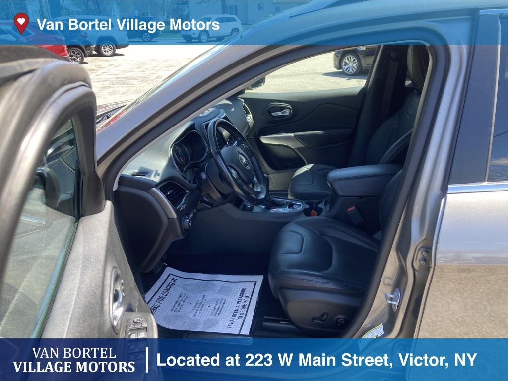 used 2019 Jeep Cherokee car, priced at $19,500