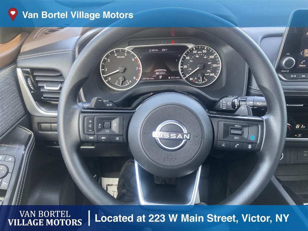 used 2022 Nissan Rogue car, priced at $23,500