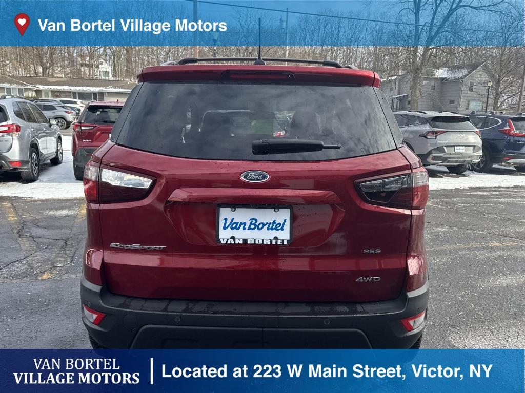 used 2018 Ford EcoSport car, priced at $15,800