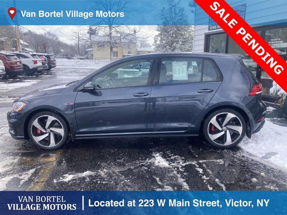 used 2018 Volkswagen Golf GTI car, priced at $19,900