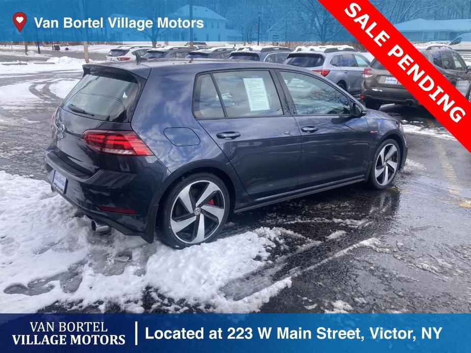 used 2018 Volkswagen Golf GTI car, priced at $19,900