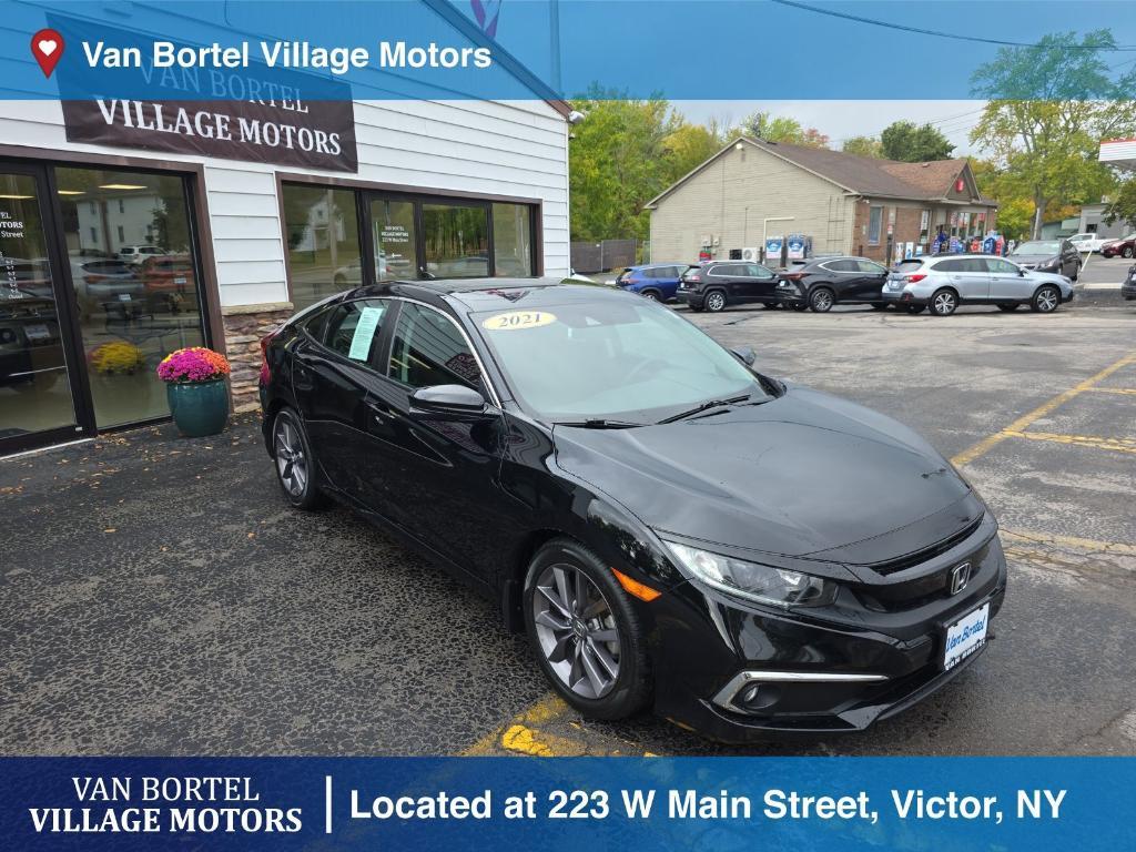 used 2021 Honda Civic car, priced at $21,900