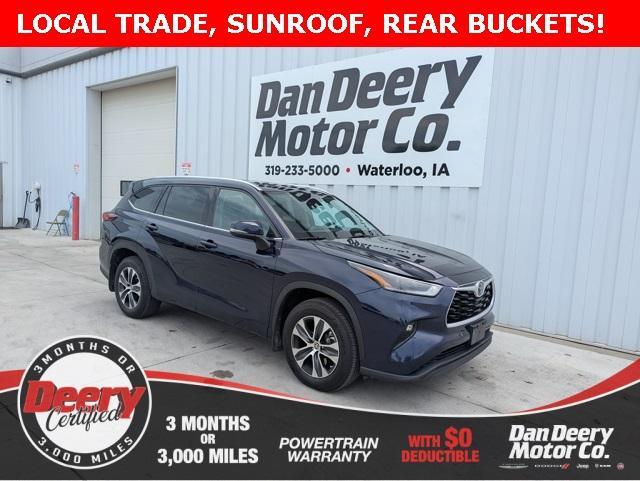 used 2021 Toyota Highlander car, priced at $30,845