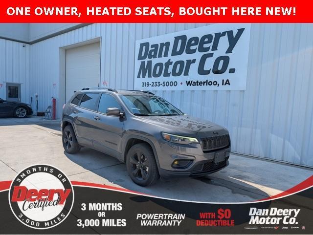 used 2021 Jeep Cherokee car, priced at $19,550