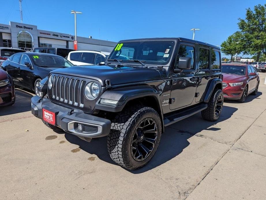 used 2018 Jeep Wrangler Unlimited car, priced at $32,474