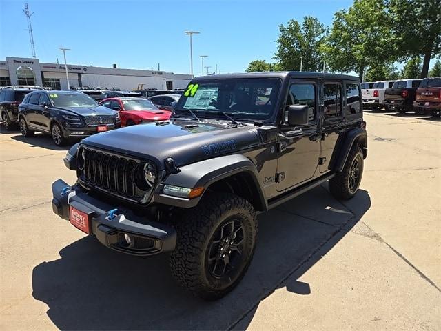 new 2024 Jeep Wrangler 4xe car, priced at $44,392