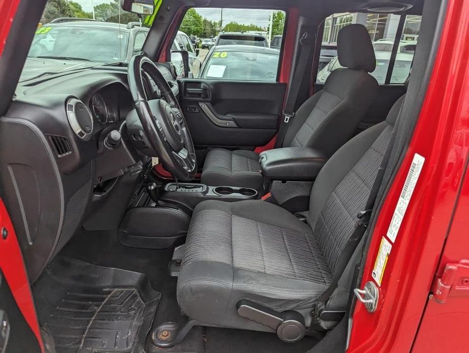 used 2011 Jeep Wrangler Unlimited car, priced at $13,379