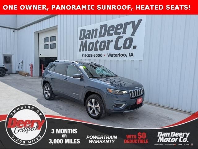 used 2021 Jeep Cherokee car, priced at $25,450