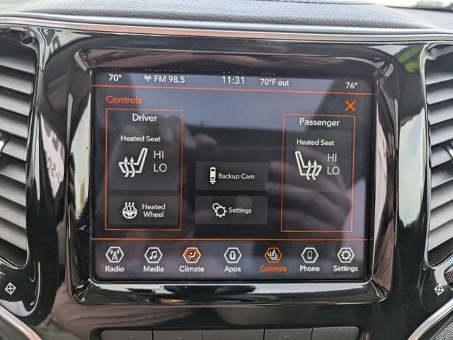 used 2021 Jeep Cherokee car, priced at $25,450