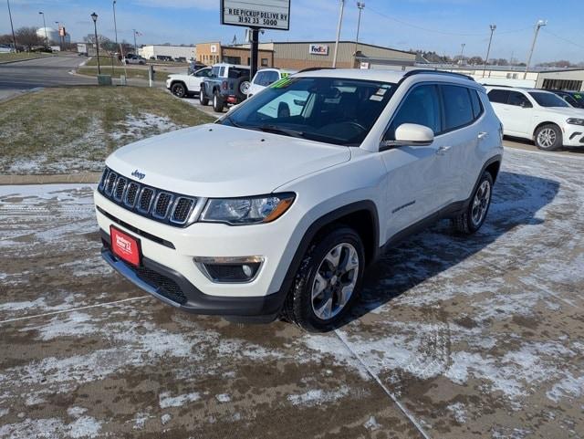 used 2021 Jeep Compass car, priced at $17,420