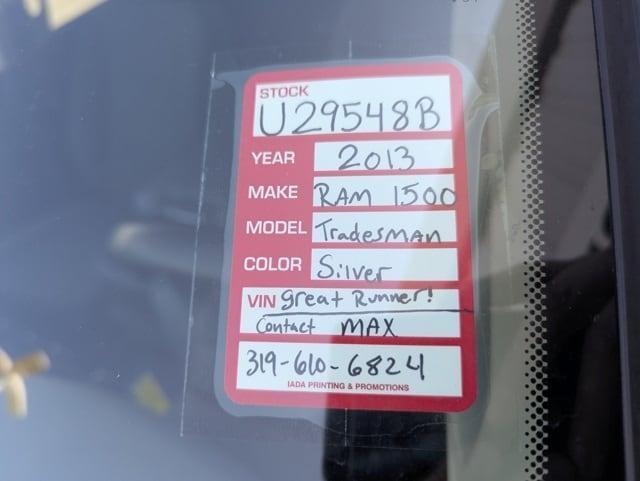 used 2013 Ram 1500 car, priced at $18,665