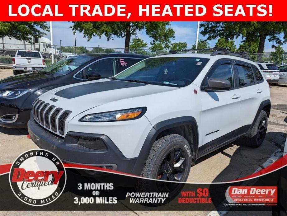 used 2015 Jeep Cherokee car, priced at $14,300