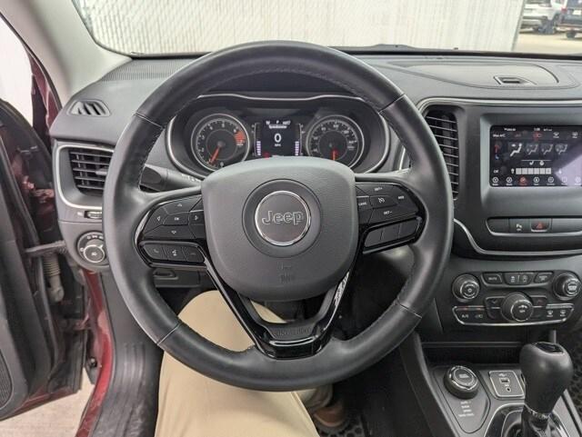 used 2019 Jeep Cherokee car, priced at $20,385