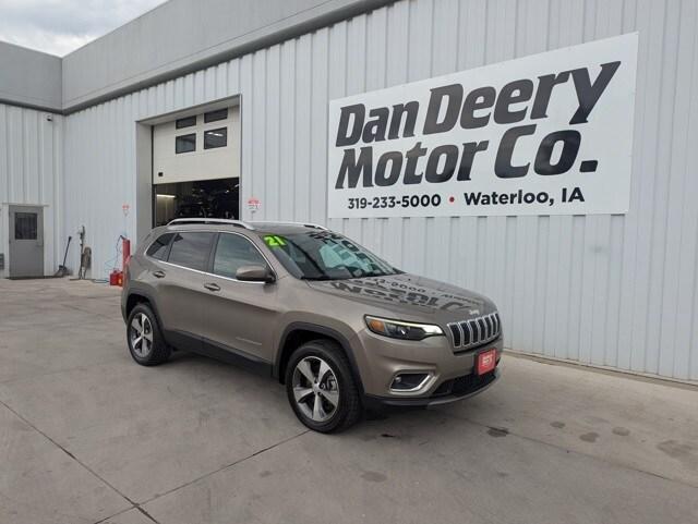 used 2021 Jeep Cherokee car, priced at $24,560