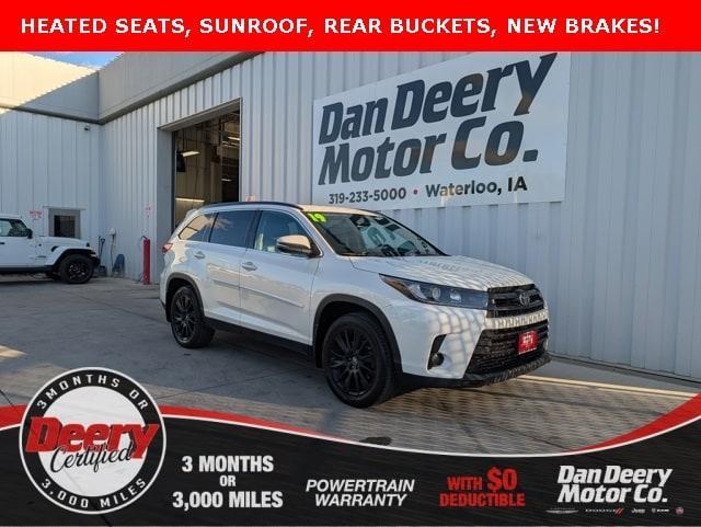 used 2019 Toyota Highlander car, priced at $19,501