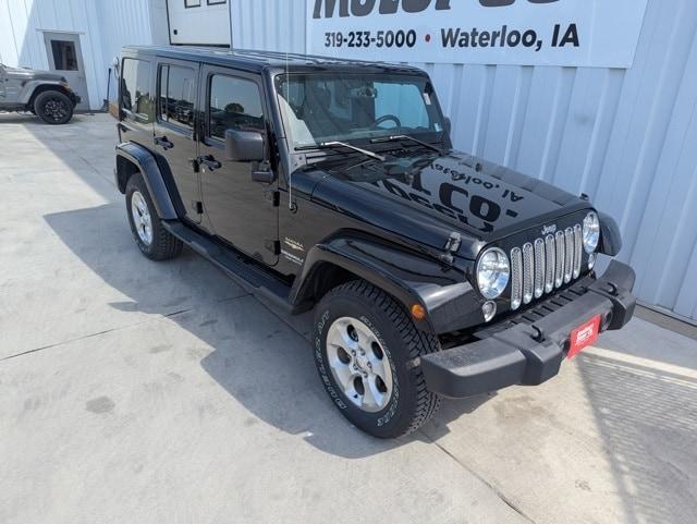 used 2015 Jeep Wrangler Unlimited car, priced at $22,500