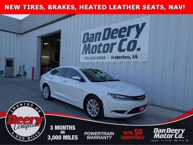 used 2015 Chrysler 200 car, priced at $9,969