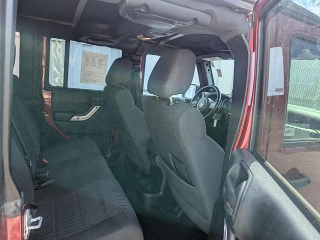 used 2011 Jeep Wrangler Unlimited car, priced at $17,375