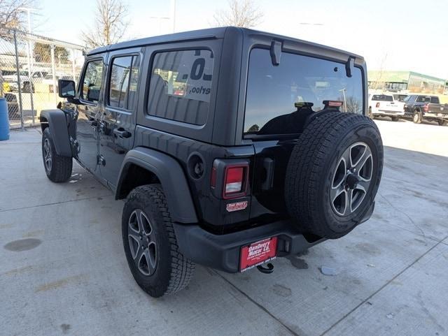 used 2021 Jeep Wrangler Unlimited car, priced at $26,836