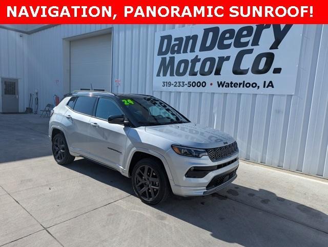 used 2024 Jeep Compass car, priced at $27,325