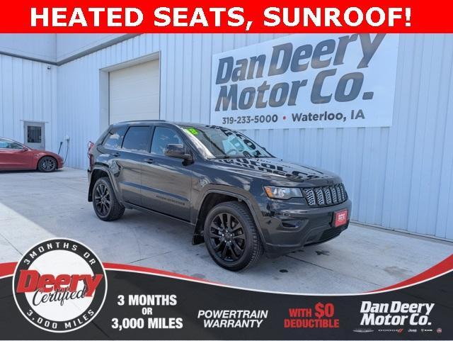 used 2018 Jeep Grand Cherokee car, priced at $12,645