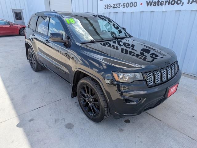 used 2018 Jeep Grand Cherokee car, priced at $12,645
