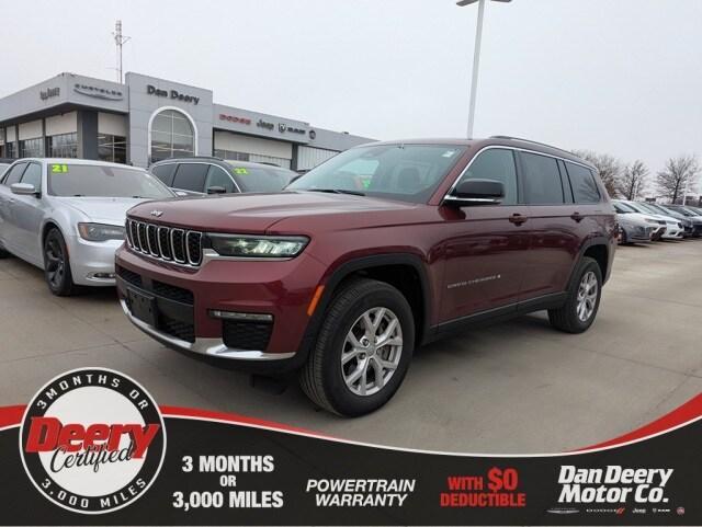 used 2021 Jeep Grand Cherokee L car, priced at $35,075