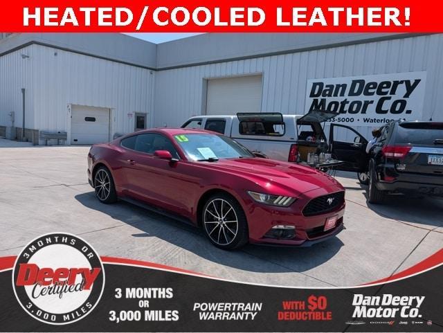 used 2015 Ford Mustang car, priced at $16,524