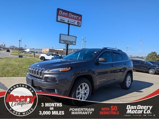 used 2017 Jeep Cherokee car, priced at $18,500