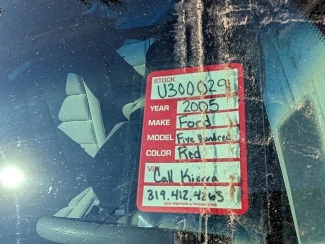 used 2005 Ford Five Hundred car, priced at $2,750